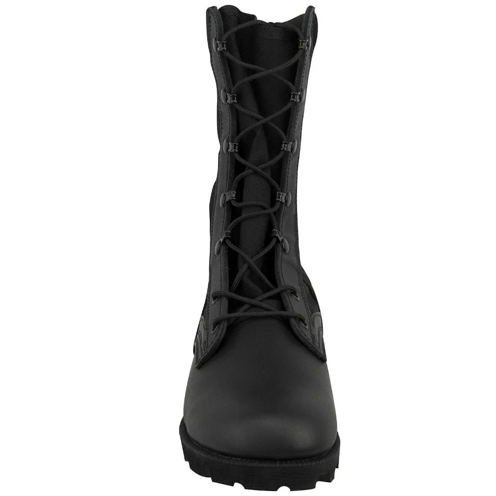 Bota Tenis Militar Negra Nacional Con Cremallera Vulcanizada | Envío gratis