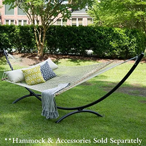 Hatteras L-ARCBK Arc Tri-Beam Steel Hammock Stand, Black