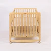 Full size wooden baby solid pine kids truck bed , Multi-functional Changeable twins baby basket bed