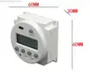 AC 220V 16A CN101A Digital Power Programmable Electronic Timer Switch