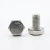 DIN933 M1.6-M52 Full Thread Hex Bolt 304# A2-70 Stainless Steel