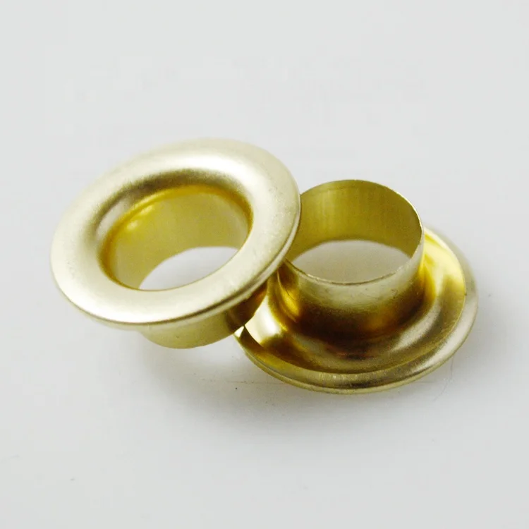  High quality cheap 8mm pneumatic shoe ring metal eyelet for shoes garment