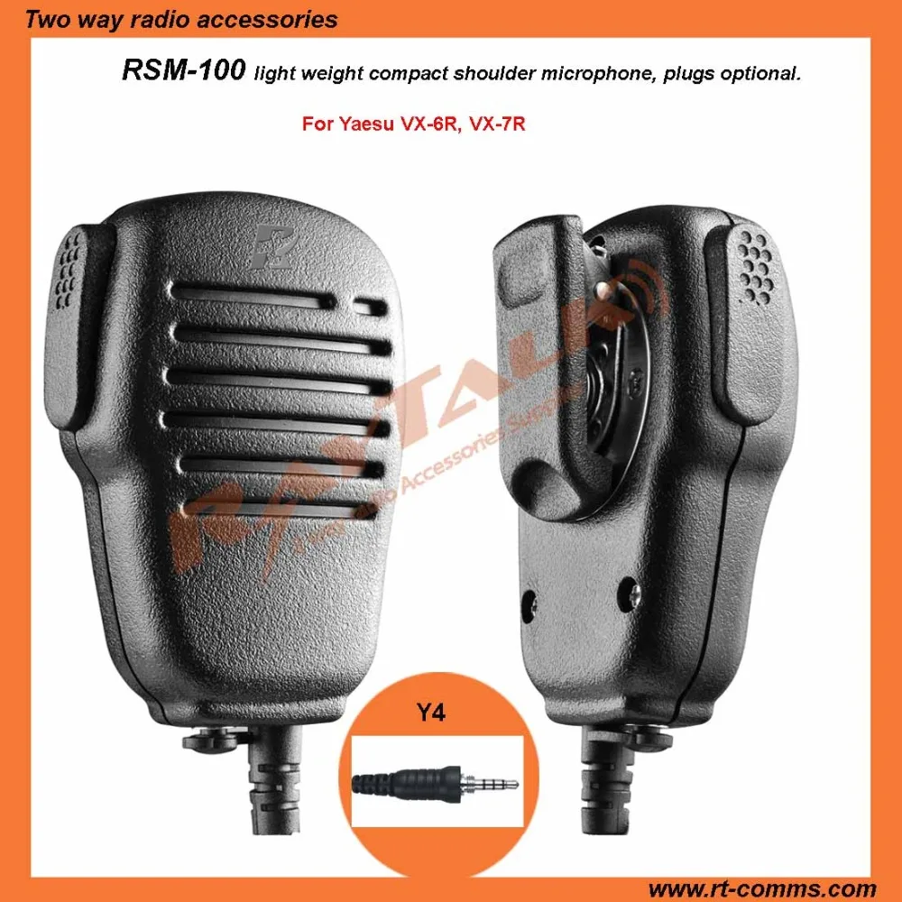 Walkie Talkie Accessories Remote Speaker Microphone For Yeasu Vx7r/vx