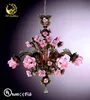 Blown Glass flower murano glass chandelier pendant lighting palace tasteful lighting