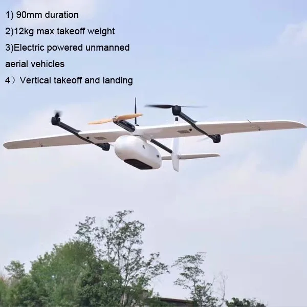 Vtol Unmanned Aerial Vehicle With Fixed Wing Uav - Buy Uav,Fixed Wing ...