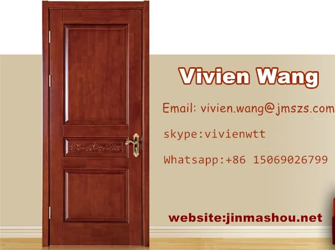 Cost-effective !!! inside wooden doors and mdf door type material indian main double door designs
