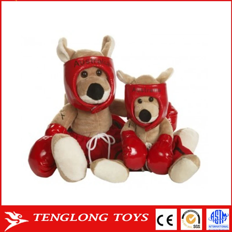 33cm Custom Handmade Plush Stuffed Boxing Kangarootoy Buy Kangaroo