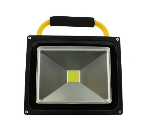 LED Flood Light 30 Watts 1800 Lumens DC5V Indoor/Outdoor IP 65 Waterproof Rechargeable Portable Job Site Work Light