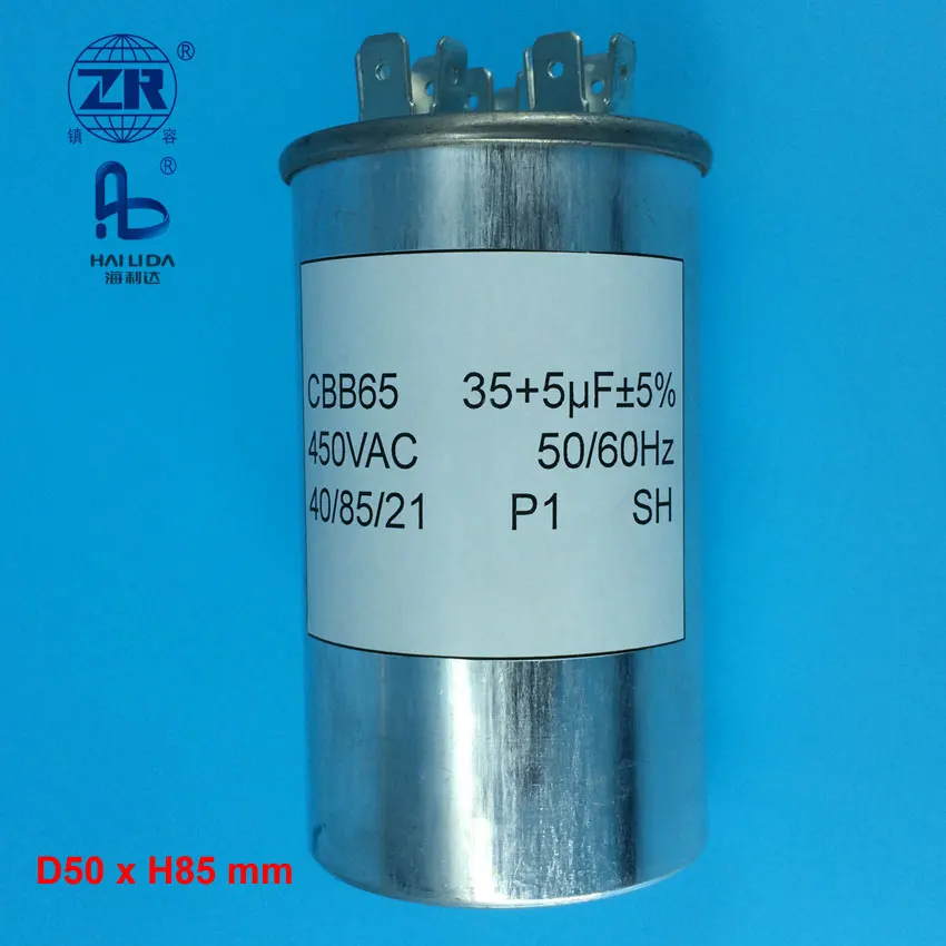 Class B Sh P2 Capacitor Cbb65 35+5uf Explosion Proof P1 50/60hz - Buy ...