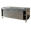 Custom Size Catering Equipment Stainless Steel Commercial Sink Food Preparation Table Kitchen