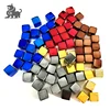 Acrylic plastic metal color plastic cube for table game