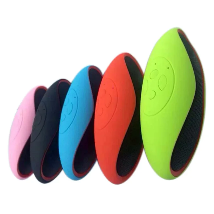 Mini X6 Portable Wireless Bluetooth Speakers Hifi Boombox Audio Music Player Subwoofer Rugby Ball Speaker for Phone Car