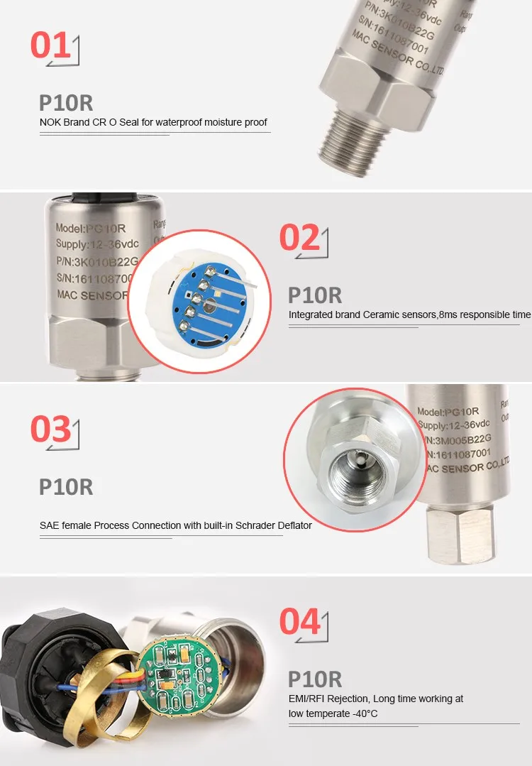 Mac Transmitter Ceramic Static Liquid Pressure Sensor Buy Liquid