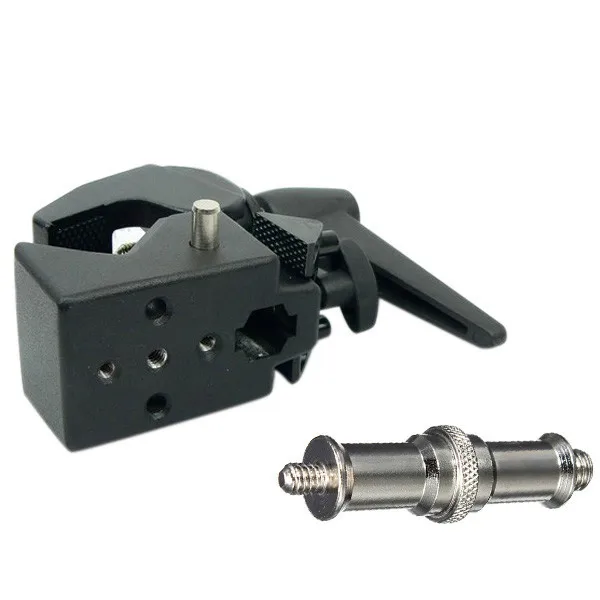 Adaptateur Mâle 1/4" Vers 3/8" (Spigot Stud) En Métal - Pour Photo/vidéo, Fixation D'accessoires