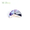 6.4cm Splicing Acetate acrylic Hair Claw Crab Clamp Jaw Clip Amazon seller 2018 new Design hair product head wear hair dress