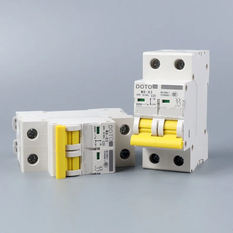 Disjoncteur Miniature DZ47-63 C32 – 32A, 3000A Capacité De Coupure, Pour Installation électrique Domestique