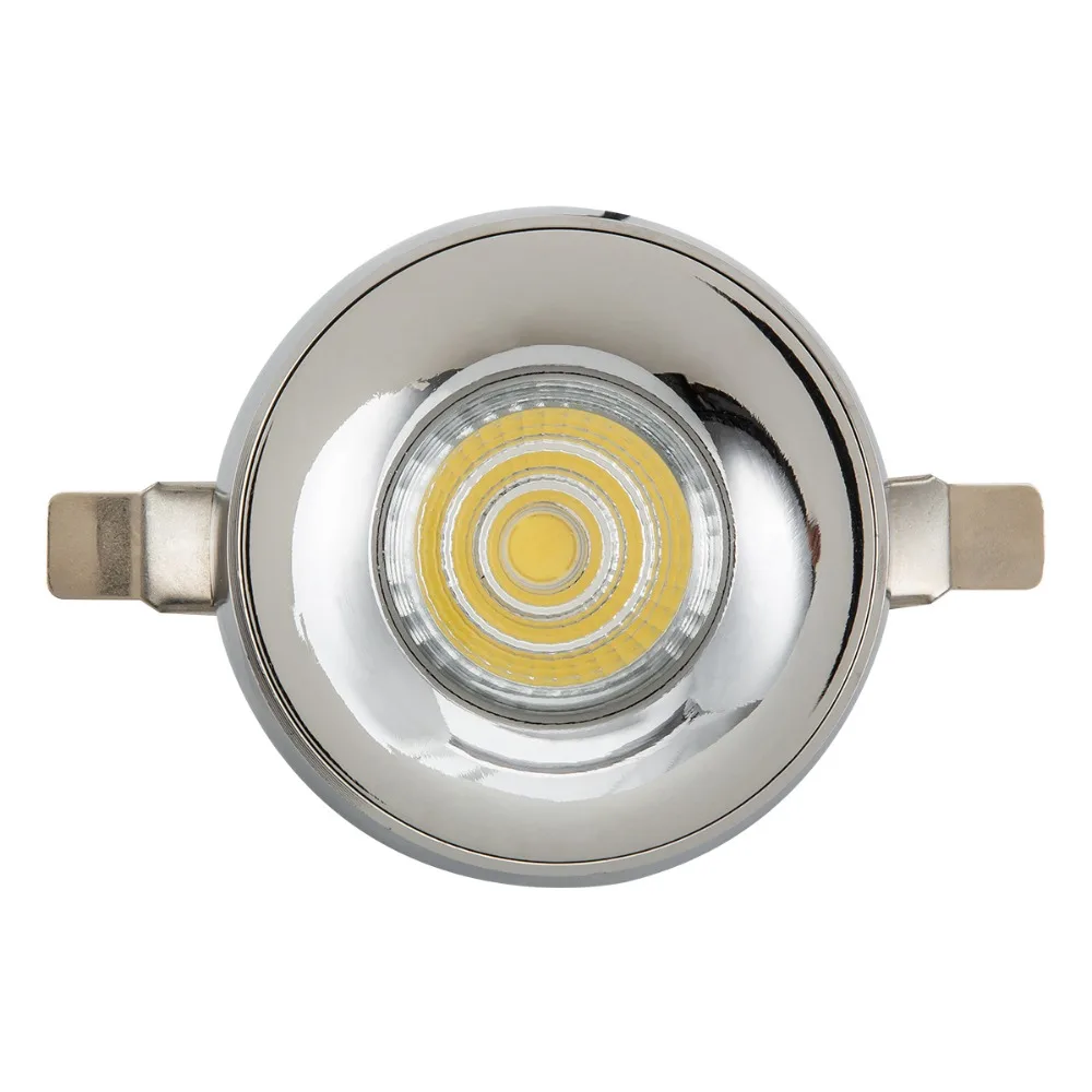 5W 7W IP65 waterproof dimmable aluminum COB lens led spotlight anti-glare dim to warm led downlight