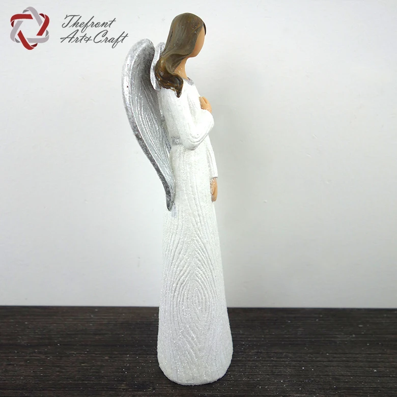 Creative Design Wood Like Wholesale Wing Resin Angel Figurine Buy