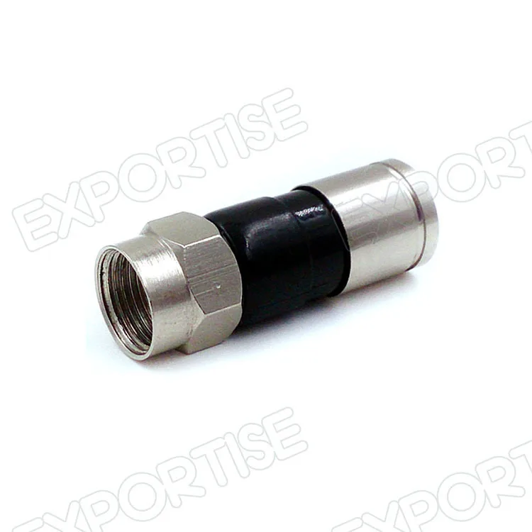 Catv Male F Type Connector Rg11 Rg6 Compression F Connector Buy F Rg6