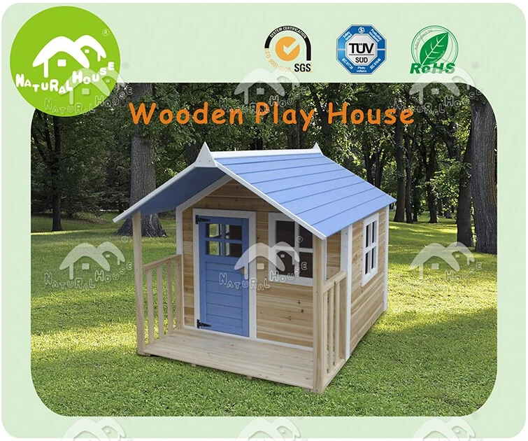 kids wooden garden house