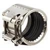 impa614131grip type EPDM clamp on mechanical stainless steel pipe flange sleeve repair couplings joint pipe fitting clamp steel