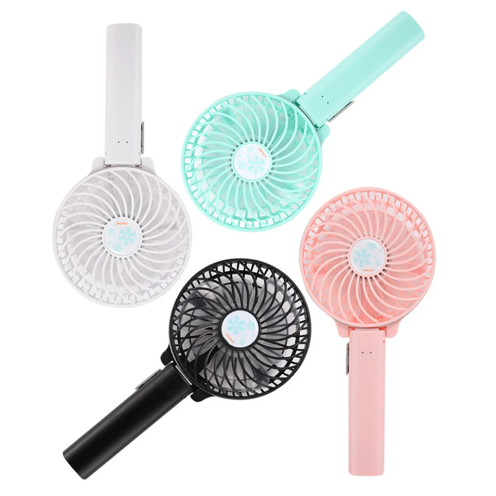 topsharp 4英寸手可充电迷你小风扇电池供电超级冷却风扇
