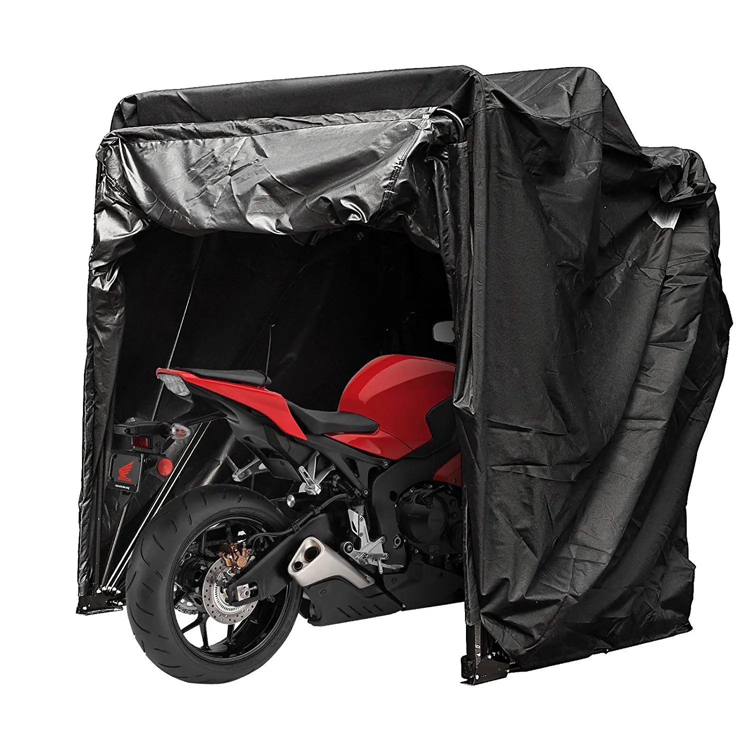 Buy Popsport Motorcycle Shelter Storage Black Oxford 600D Waterproof