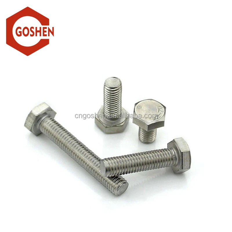 
Stainless Steel Hex Bolt /Fastener Bolt/Hex Bolt 