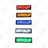 Electronic Scrolling Rechargeable LED Mini Programming Name Badge/Tags/ Cards Wearable Pin Magnet Multiple Language/ Colors