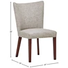 wedding chair egg shell chairs american Dining event furniture