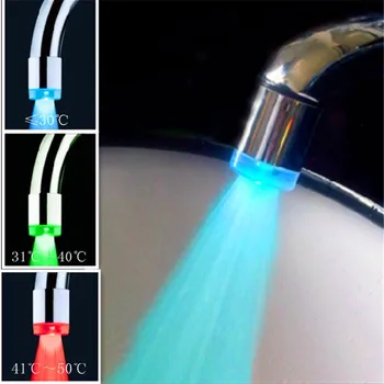 Uchome Wholesale Water Glow 7 Color Kitchen Faucet With Led Light