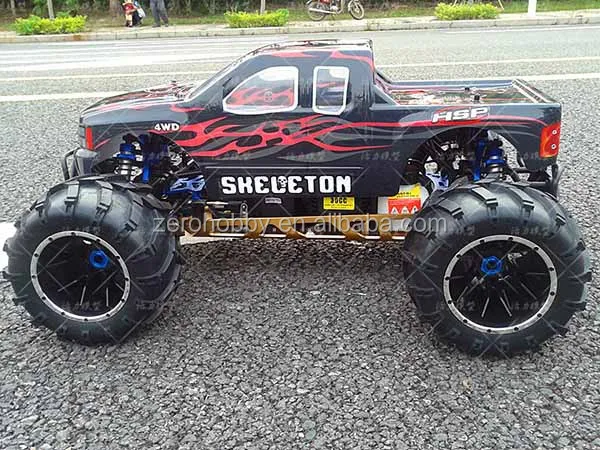 skeleton alloy rc car