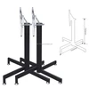 Black Color Adjustable Metal Flip Top Training Table Base