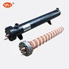 Fixed tube heat transfer unit condenser heat exchanger water refrigerant ,corrosion resistant condenser