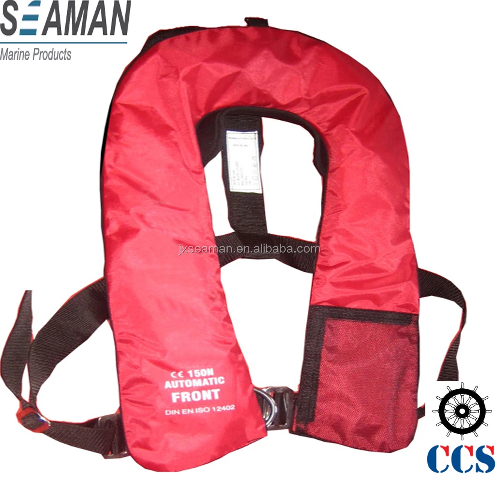275n Twin Air Chamber Inflatable Life Jackets For Marine Lifesaving