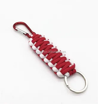 paracord survival keychain