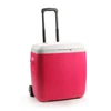 Plastic trolley Insulated Cooler bag box, wheeled hard shell ice box,rolling rigid Ice Refrigerated Cooler box bag