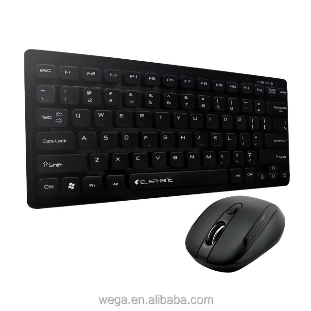 2.4 GHz USB receiver waterproof mengambang topi kunci dpi optical wireless mouse keyboard combo