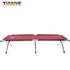light used portable outdoor military camping folding bed
