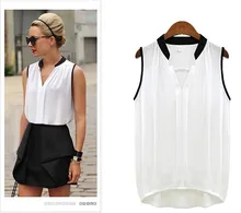 Moderná dámska business blúzka z Aliexpress