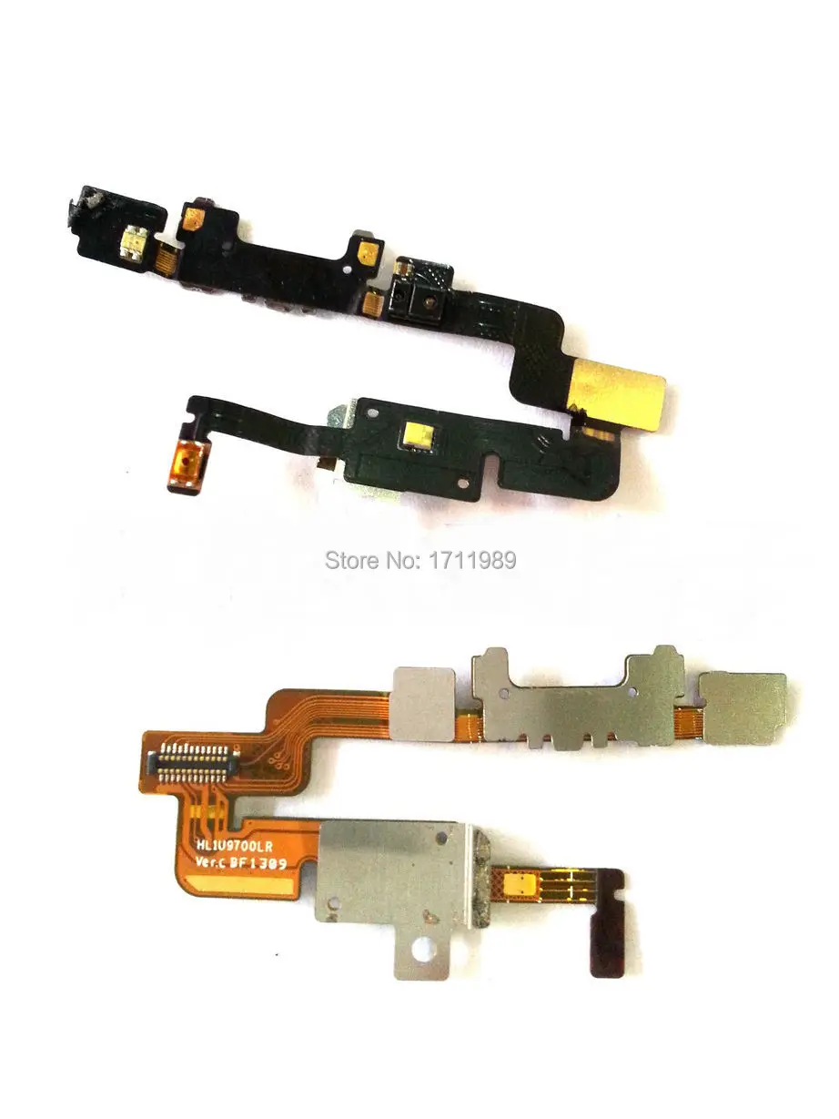 Original Genuine Power On Off button sensor Flex Cable for Huawei Ascend P2 phone