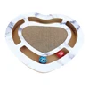 Cardboard Cat Scratcher Interactive Cat Toy Corrugated Ring Ball Heart Shape --CP-163
