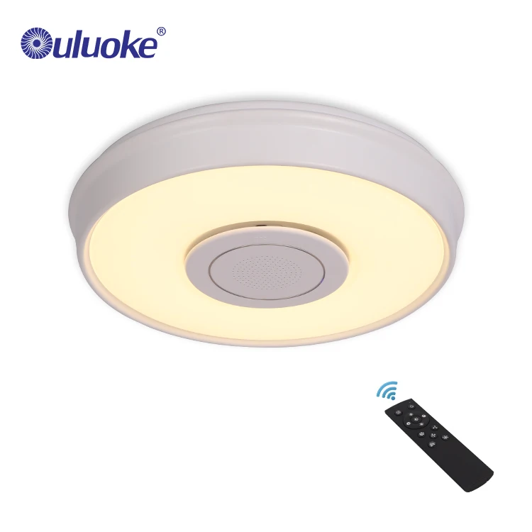 Modern air purification kitchen surface mounted smart round led ceiling light