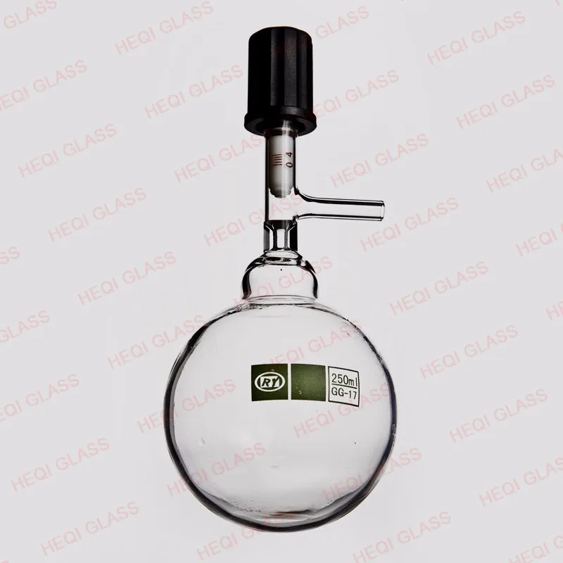 储存瓶玻璃器皿 schlenk 烧瓶高真空阀门玻璃制造商