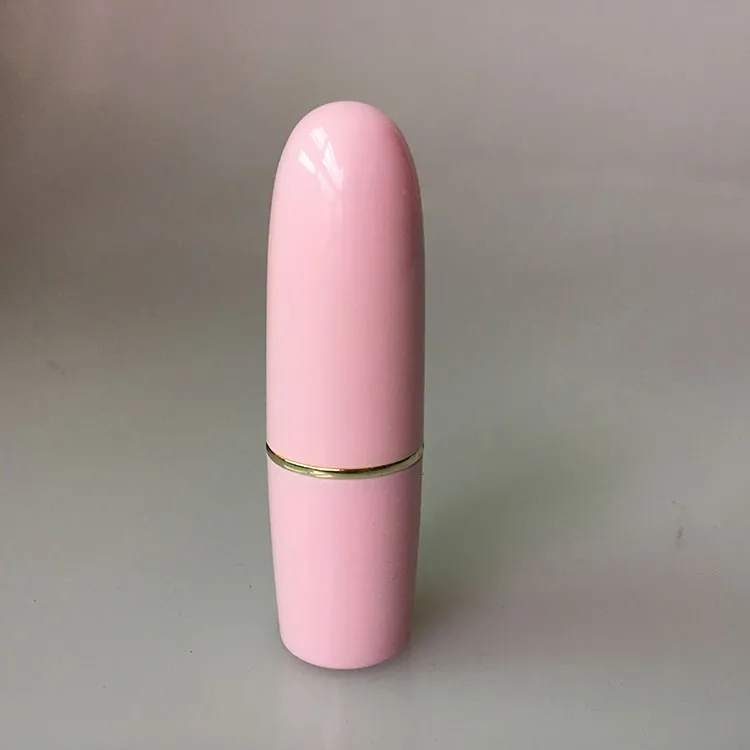 Simple Style Bullet Shape Lipstick Case Unique Design Of Pink Lipstick