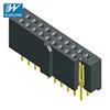 2.54mm female header V/T W/Polarization type H=8.5mm female header 2.54 HY1012-15