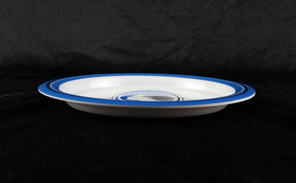 8.5inch 100%melamine sushi plate