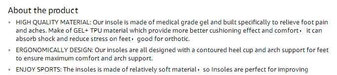 gel insoles sports direct