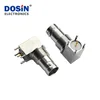 Right angle type bnc connector male connector for PCB