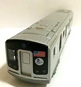7.5" New York City MTA subway E train diecast Car model with light & sound